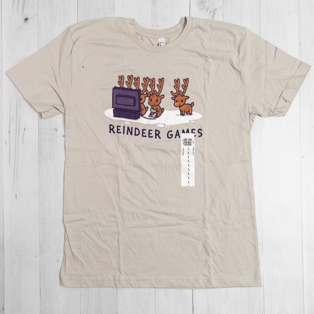 Reinder Games Shirt - Video games that is!